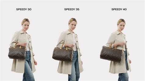 new louis vuitton speedy|louis vuitton bag size chart.